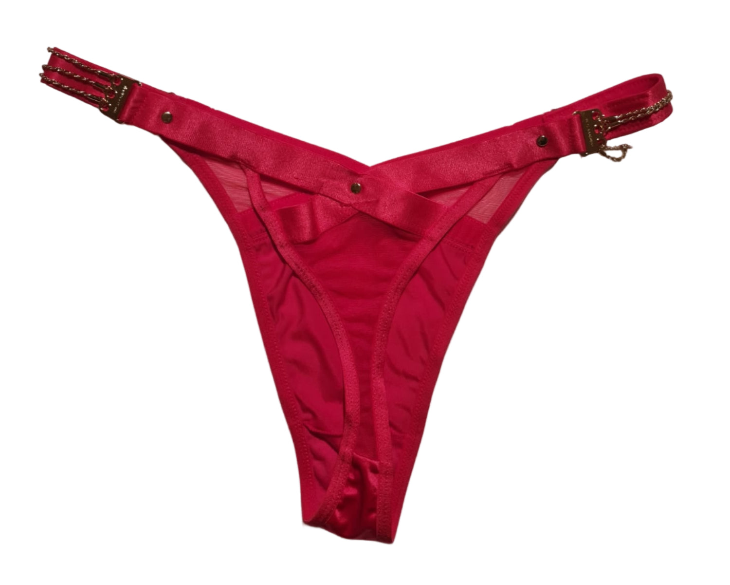 Tanga rot mit Kette