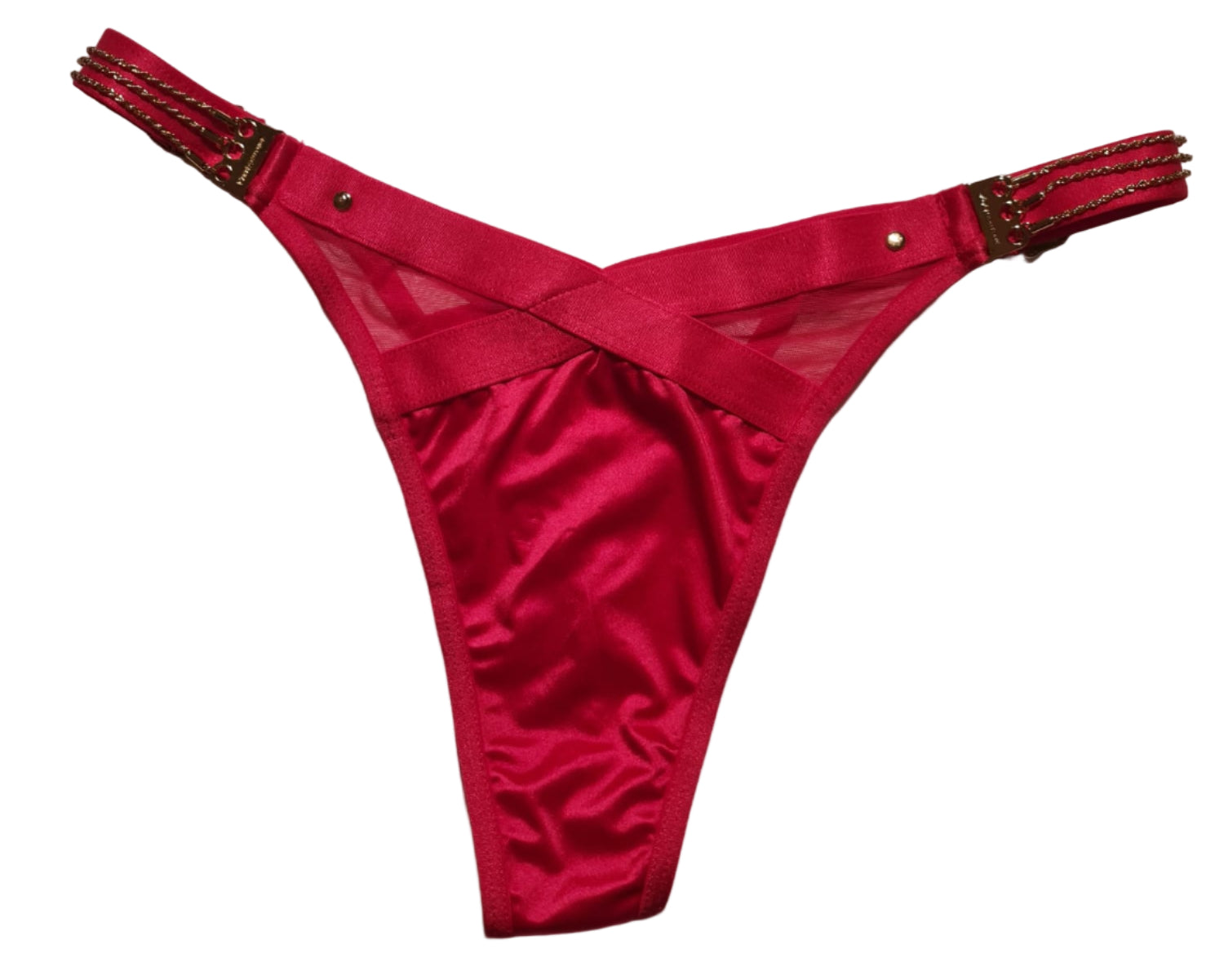 Tanga rot mit Kette